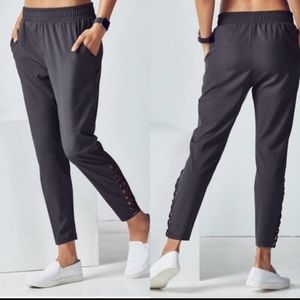 Fabletics Jogger Criss Cross Detail in Grey